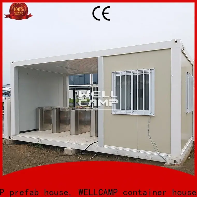 WELLCAMP, WELLCAMP prefab house, WELLCAMP container house roof cargo house manufacturer for sale 1