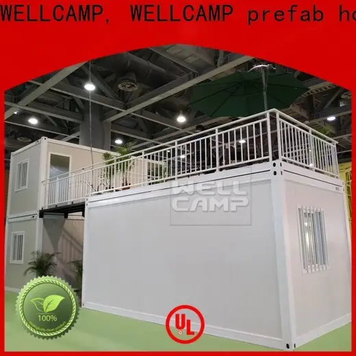 WELLCAMP, WELLCAMP prefab house, WELLCAMP container house cargo house with walkway for sale 1