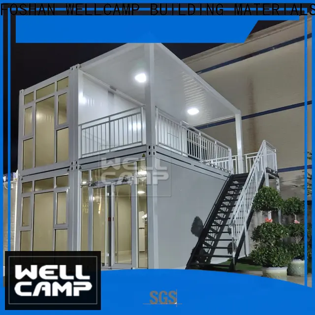 WELLCAMP, WELLCAMP prefab house, WELLCAMP container house buy container home in garden for resort 1
