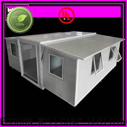 WELLCAMP, WELLCAMP prefab house, WELLCAMP container house container van house design with two bedroom for living 1
