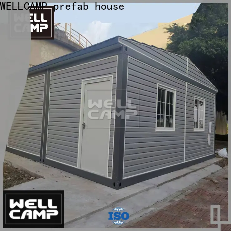 WELLCAMP, WELLCAMP prefab house, WELLCAMP container house small container homes apartment for office 1
