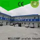 WELLCAMP, WELLCAMP prefab house, WELLCAMP container house prefab container homes refugee house for labour camp 1