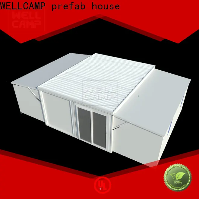 WELLCAMP, WELLCAMP prefab house, WELLCAMP container house easy install container shelter supplier for dormitory 1