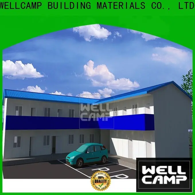 WELLCAMP, WELLCAMP prefab house, WELLCAMP container house prefab guest house building for dormitory 1