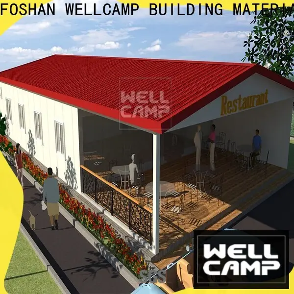 WELLCAMP, WELLCAMP prefab house, WELLCAMP container house steel villa house building for sale 1