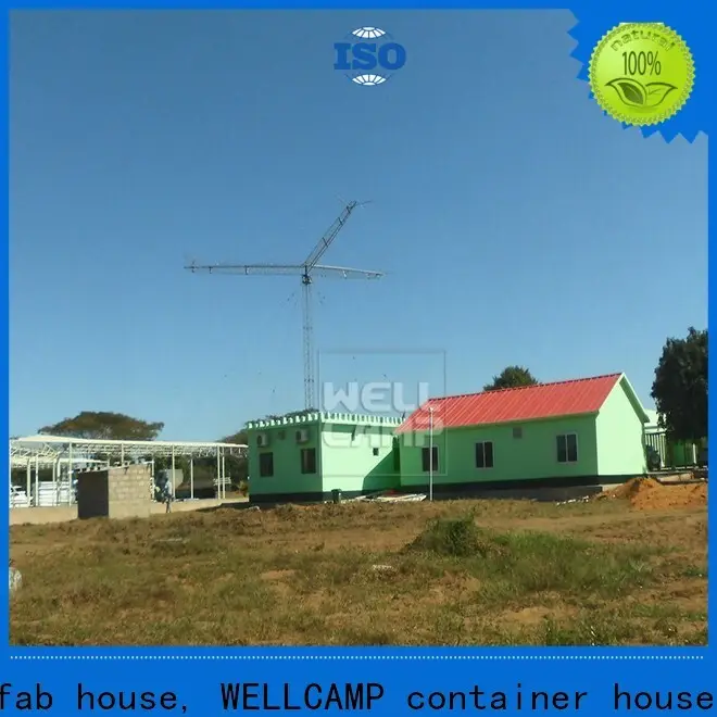 WELLCAMP, WELLCAMP prefab house, WELLCAMP container house sandwich steel villa house maker for sale 1