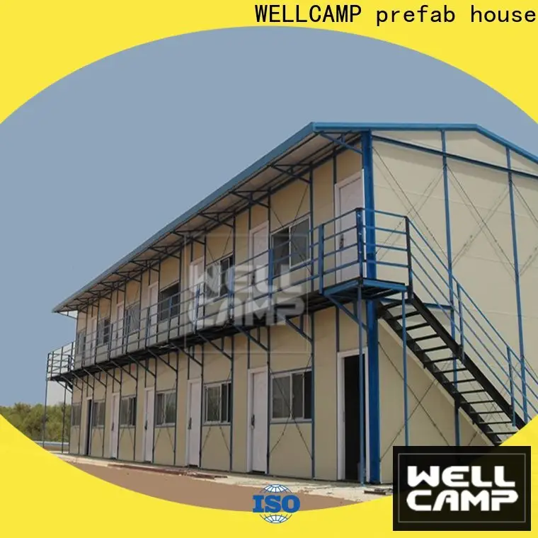 WELLCAMP, WELLCAMP prefab house, WELLCAMP container house sandwich prefabricated concrete houses home for accommodation worker 1