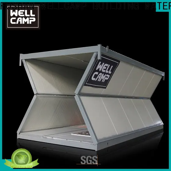 WELLCAMP, WELLCAMP prefab house, WELLCAMP container house light steel metal container homes manufacturer for sale 1