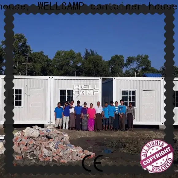 WELLCAMP, WELLCAMP prefab house, WELLCAMP container house detachable container house supplier for goods 1