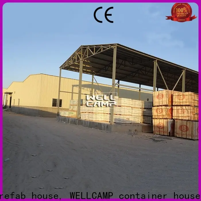 WELLCAMP, WELLCAMP prefab house, WELLCAMP container house large steel workshop manufacturer for sale 1