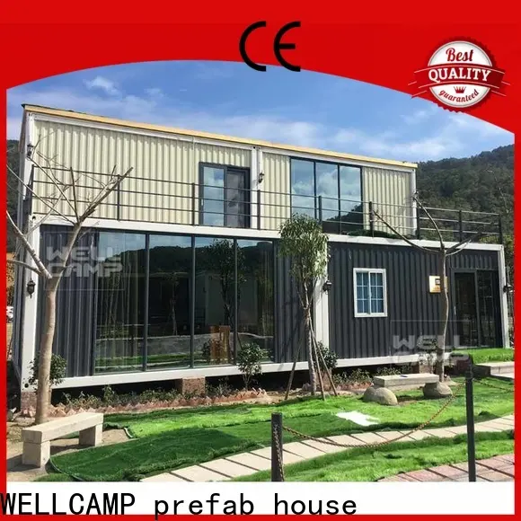WELLCAMP, WELLCAMP prefab house, WELLCAMP container house affordable buy shipping container home in garden for resort 1