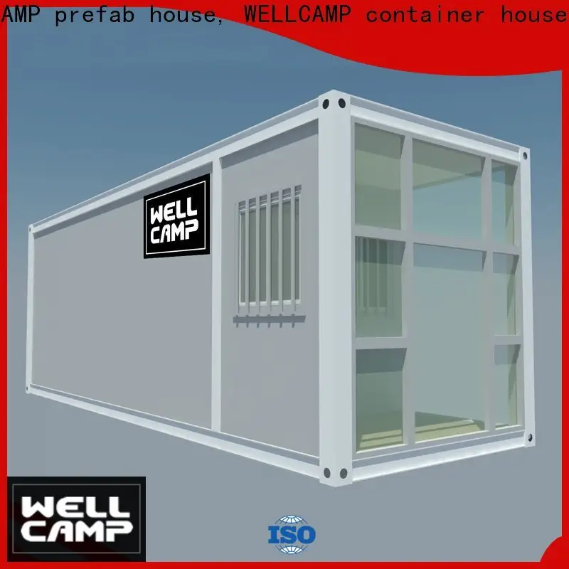 panel small container homes with walkway for office 1