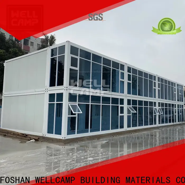 WELLCAMP, WELLCAMP prefab house, WELLCAMP container house flat pack container house manufacturer wholesale 1