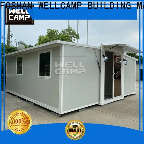 WELLCAMP, WELLCAMP prefab house, WELLCAMP container house expandable container house online for living 1