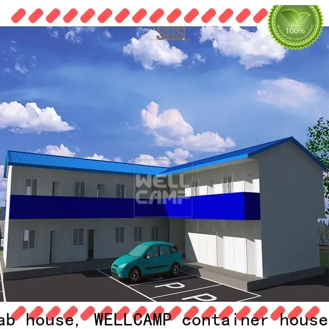 WELLCAMP, WELLCAMP prefab house, WELLCAMP container house T prefabricated House refugee house for office1 1