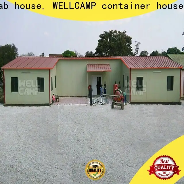 three storey T prefabricated House online for labour camp 1