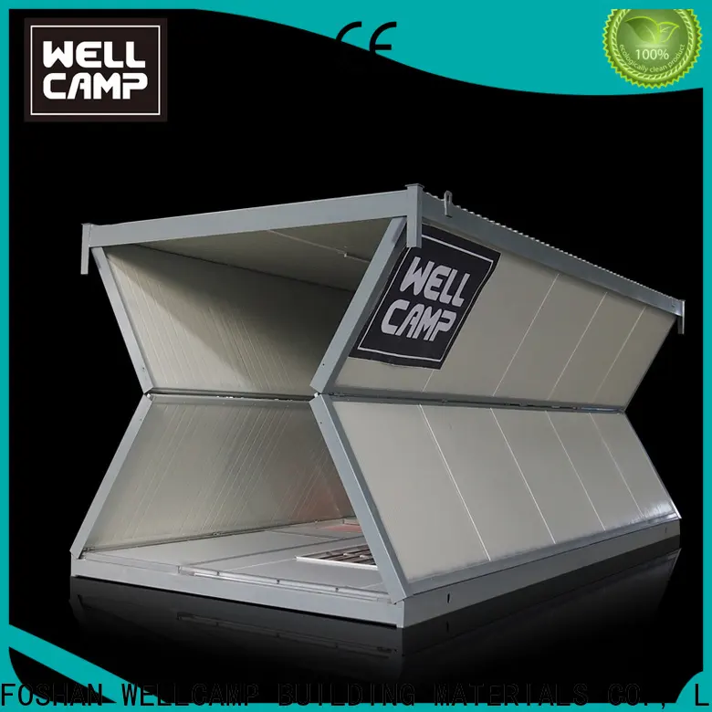 WELLCAMP, WELLCAMP prefab house, WELLCAMP container house sandwich prefabricated shipping container homes supplier for sale 1