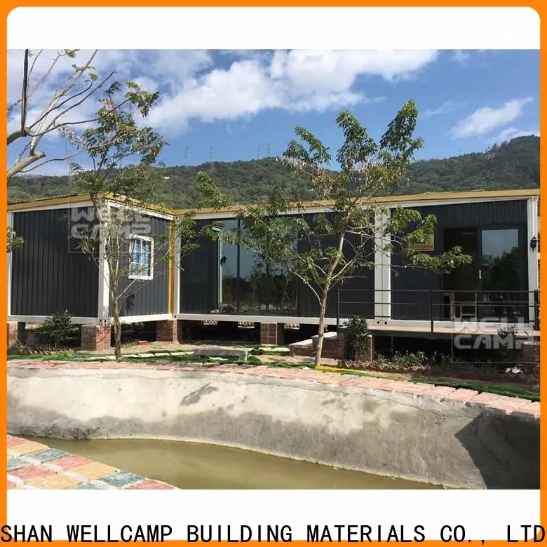 WELLCAMP, WELLCAMP prefab house, WELLCAMP container house premade container villa labour camp for resort 1