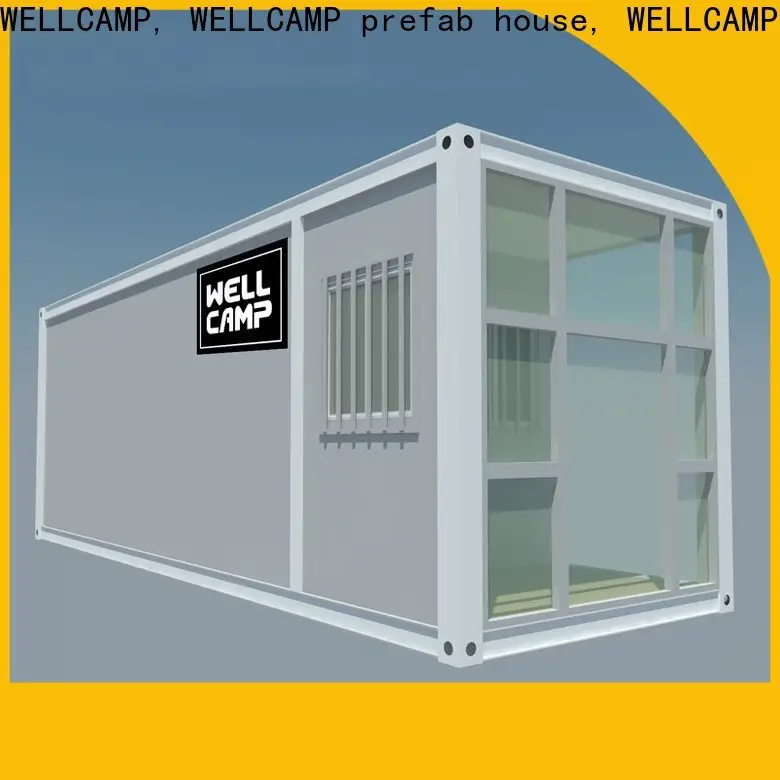 WELLCAMP, WELLCAMP prefab house, WELLCAMP container house floor small container homes manufacturer for office 1