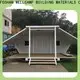standard container van house design with two bedroom for dormitory 1