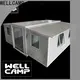 WELLCAMP, WELLCAMP prefab house, WELLCAMP container house fast install container van house design wholesale for wedding room 1
