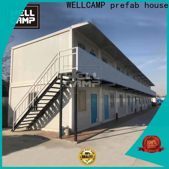 WELLCAMP, WELLCAMP prefab house, WELLCAMP container house container house with walkway online1 1