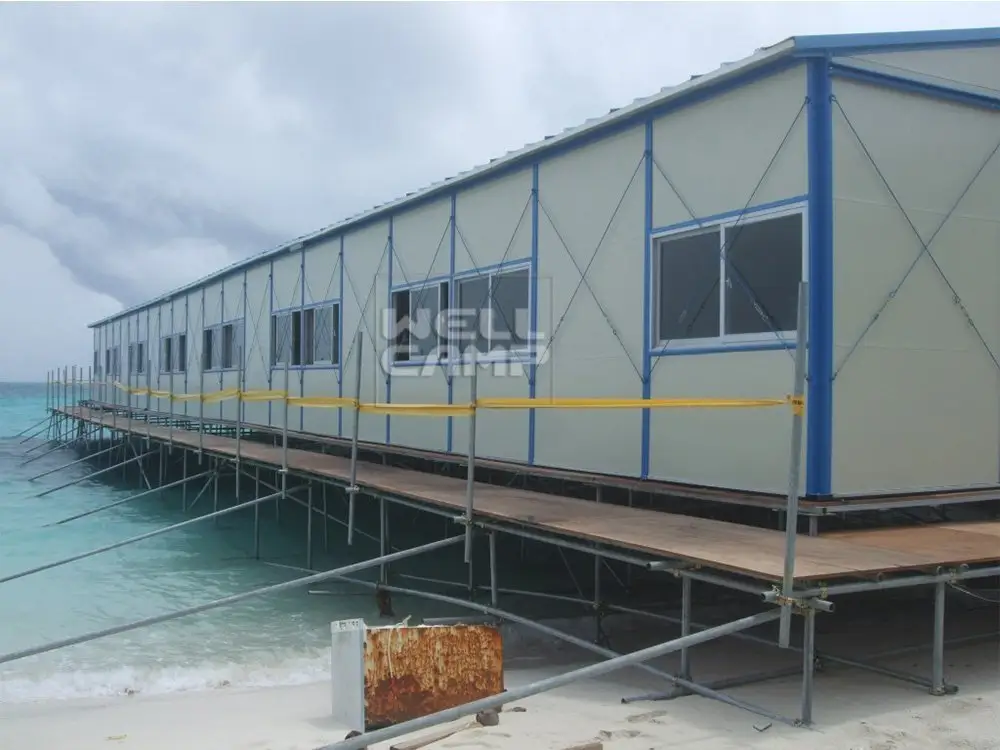 WELLCAMP, WELLCAMP prefab house, WELLCAMP container house Durable Green Modern prefab movable House on seaside, Wellcamp K-7 K Prefabricated House image38