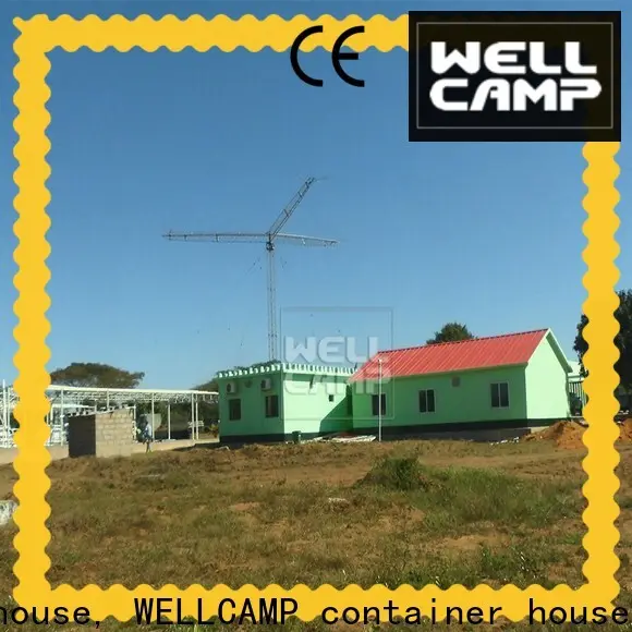 WELLCAMP, WELLCAMP prefab house, WELLCAMP container house sandwich Prefabricated Simple Villa maker wholesale 1