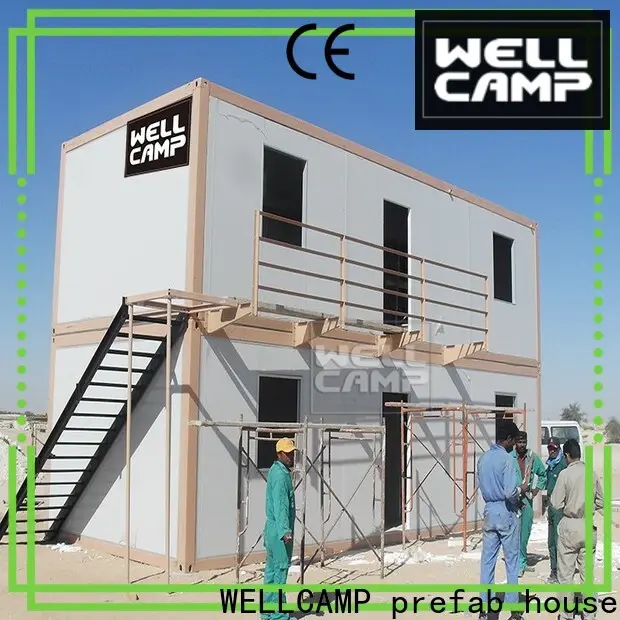 WELLCAMP, WELLCAMP prefab house, WELLCAMP container house recyclable container house home for living 1