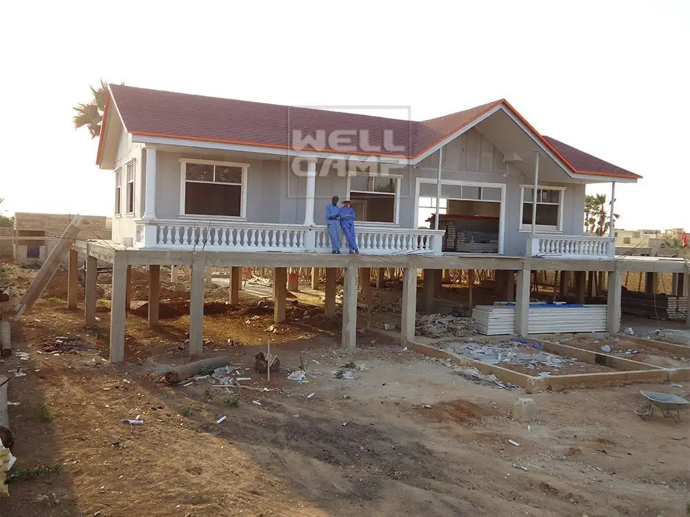 WELLCAMP, WELLCAMP prefab house, WELLCAMP container house Factory Supply Concrete Prefabricated Apartment Prefabricated Concrete Villa image116