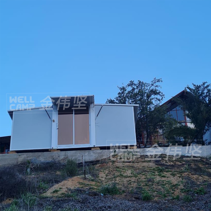 Wellcamp Expandable Container House Project in Chile | Wellcamp ...