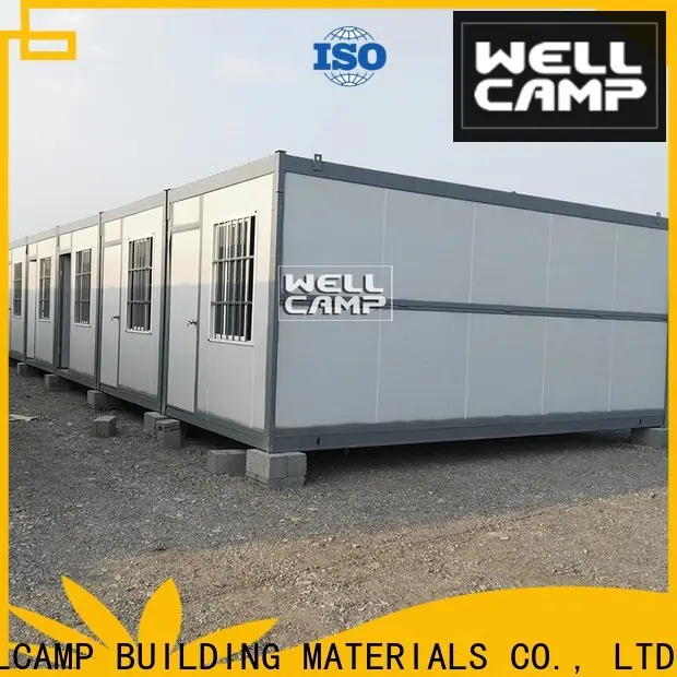 WELLCAMP, WELLCAMP prefab house, WELLCAMP container house eco friendly folding container house online for sale 1