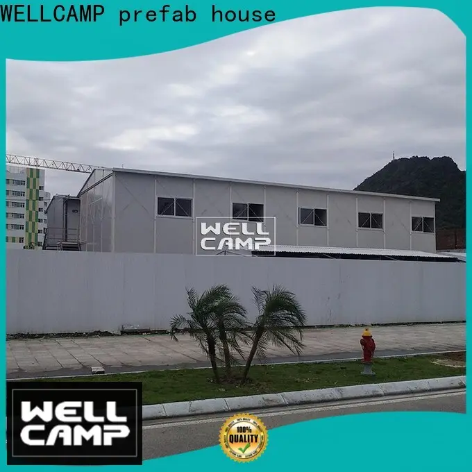 WELLCAMP, WELLCAMP prefab house, WELLCAMP container house project prefab guest house apartment for office 1