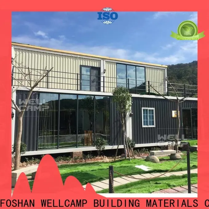 WELLCAMP, WELLCAMP prefab house, WELLCAMP container house premade sea can homes in garden 1