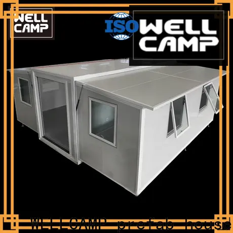 WELLCAMP, WELLCAMP prefab house, WELLCAMP container house standard container shelter with two bedroom for wedding room 1