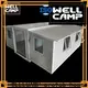 WELLCAMP, WELLCAMP prefab house, WELLCAMP container house standard container shelter with two bedroom for wedding room 1
