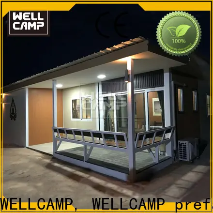 WELLCAMP, WELLCAMP prefab house, WELLCAMP container house luxury living container villa suppliers in garden for sale1 1