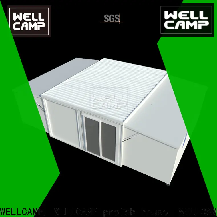 WELLCAMP, WELLCAMP prefab house, WELLCAMP container house container van house design with two bedroom for living1 1