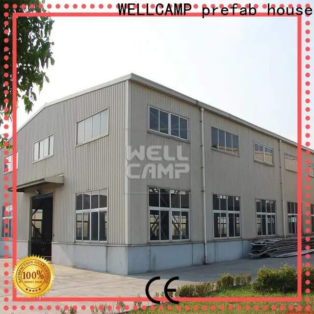 WELLCAMP, WELLCAMP prefab house, WELLCAMP container house steel workshop low cost 1