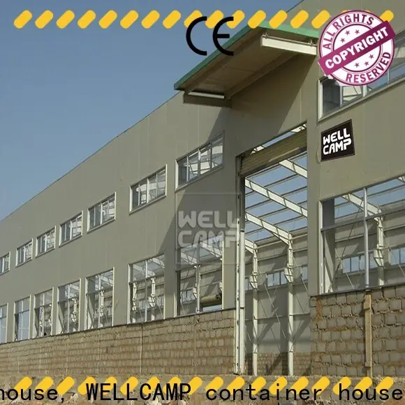 WELLCAMP, WELLCAMP prefab house, WELLCAMP container house steel workshop low cost for sale 1