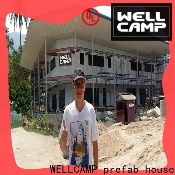 WELLCAMP, WELLCAMP prefab house, WELLCAMP container house concrete modular house wholesale for hotel 1
