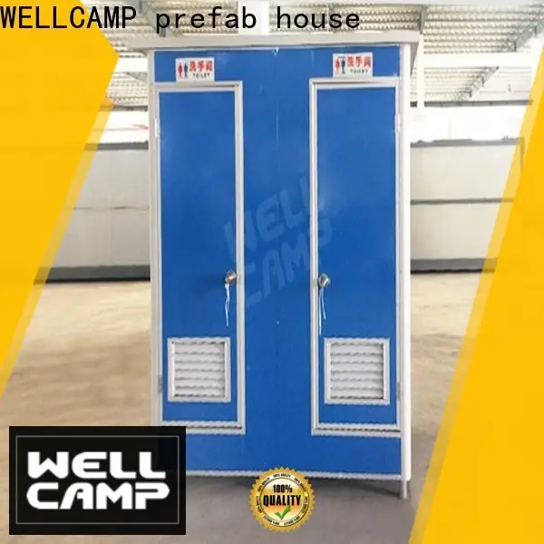 WELLCAMP, WELLCAMP prefab house, WELLCAMP container house aluminum portable toilets for sale price public toilet for outdoor 1