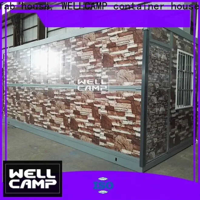 WELLCAMP, WELLCAMP prefab house, WELLCAMP container house low cost custom container homes manufacturer wholesale 1