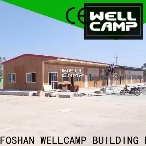 WELLCAMP, WELLCAMP prefab house, WELLCAMP container house T prefabricated House classroom for labour camp1 1
