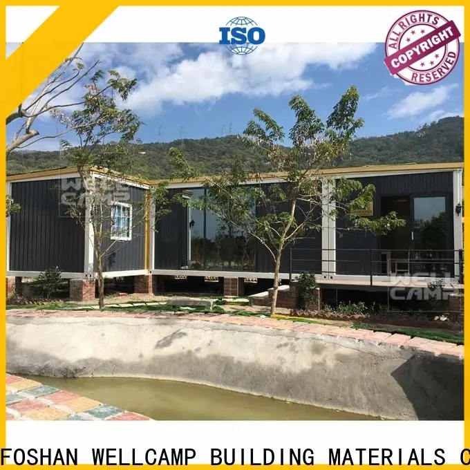 modern container villa in garden for sale 1