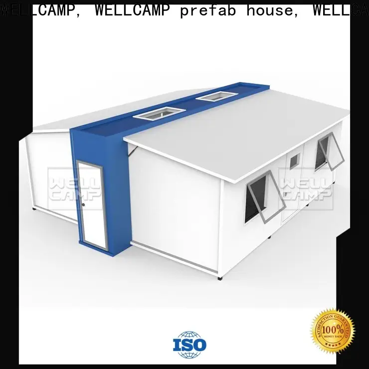 WELLCAMP, WELLCAMP prefab house, WELLCAMP container house standard container van house design with two bedroom for apartment1 1