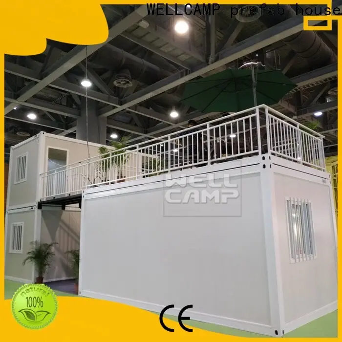 WELLCAMP, WELLCAMP prefab house, WELLCAMP container house modern small container homes apartment online 1