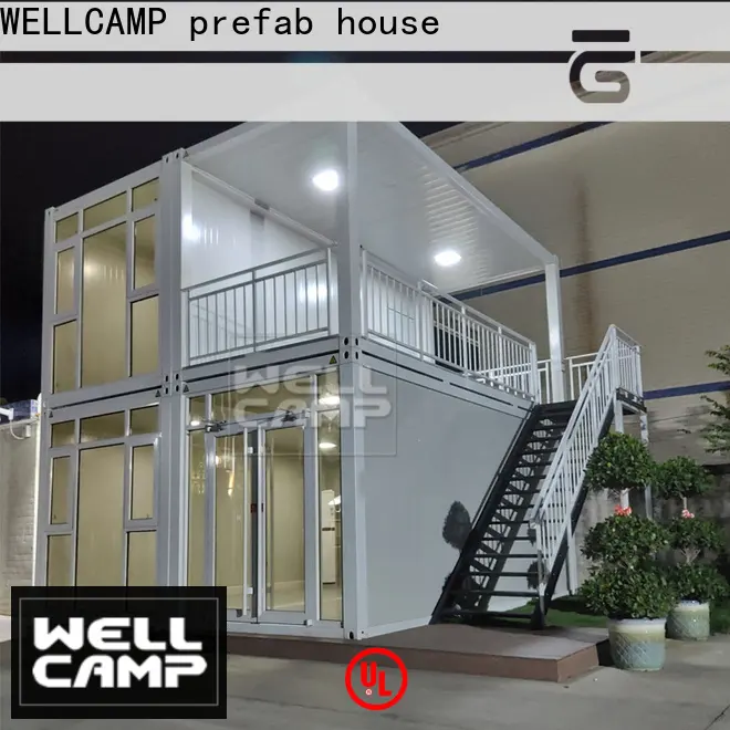 WELLCAMP, WELLCAMP prefab house, WELLCAMP container house story modern container homes wholesale for resort 1