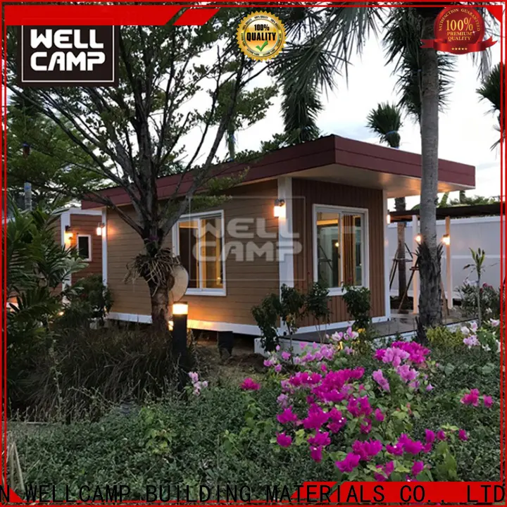 WELLCAMP, WELLCAMP prefab house, WELLCAMP container house shipping container home designs in garden for resort 1