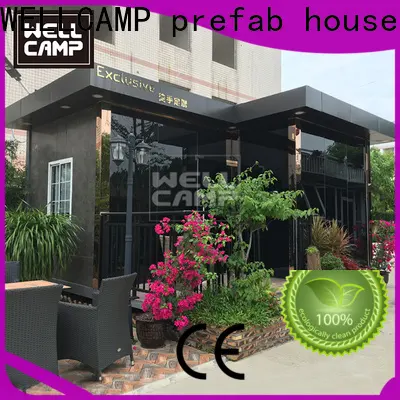 WELLCAMP, WELLCAMP prefab house, WELLCAMP container house containerhomes wholesale for resort 1
